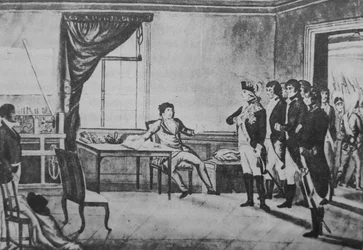 Tsar Paul I Visiting Tadeusz Kościuszko in Prison